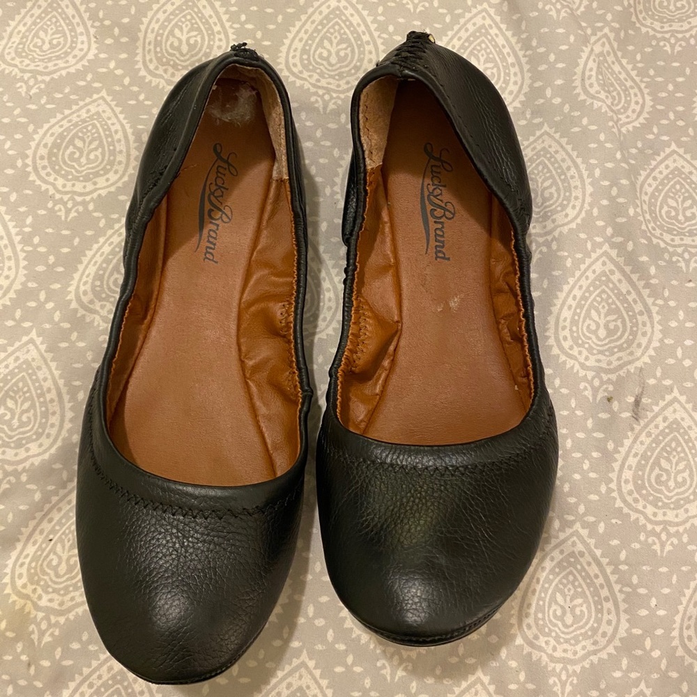 Lucky Brand ballet flat slippers